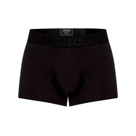 Boxer Unico Clasico Roble M23 Corto Microfibra Negro