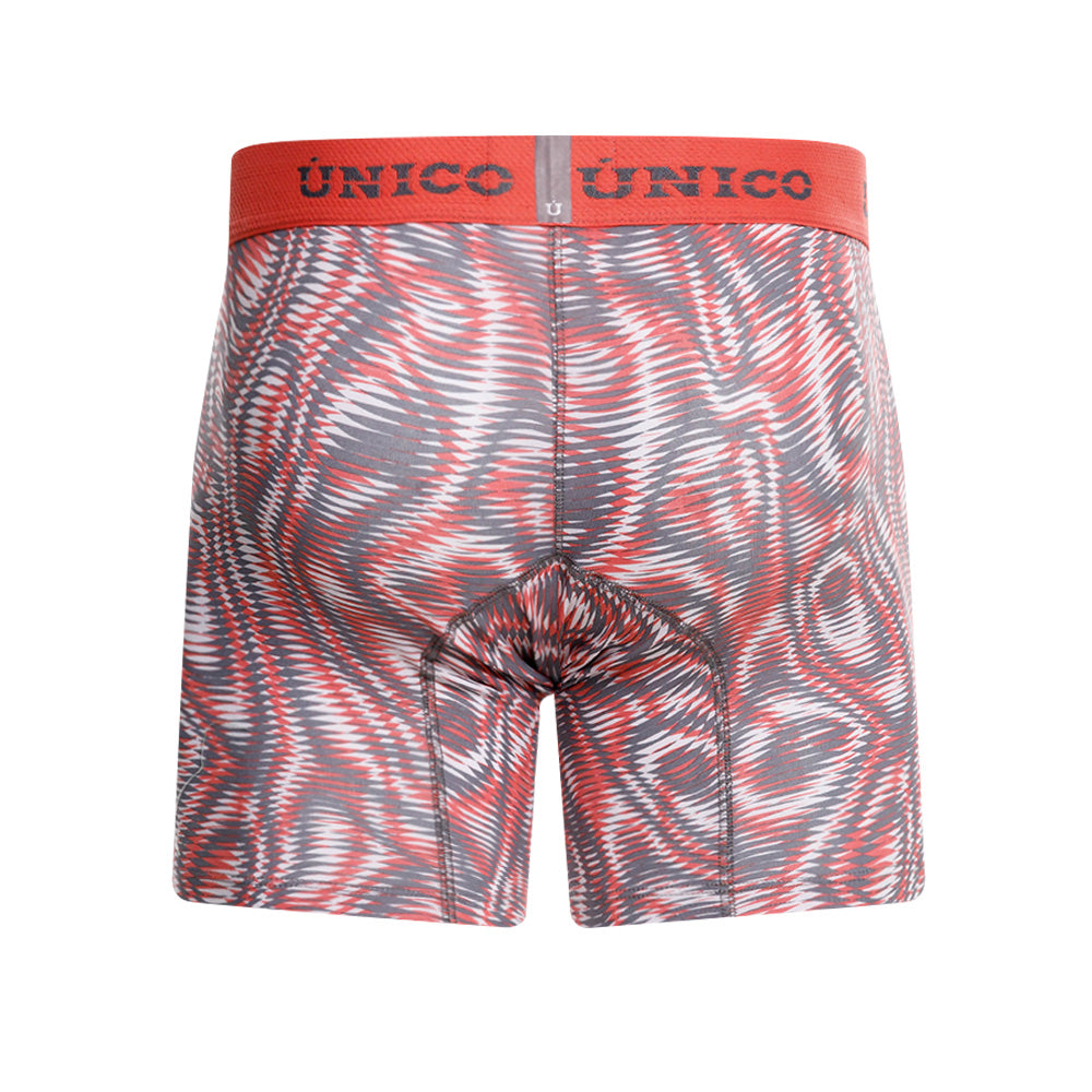 Boxer Unico Acanalado Medio Algodon