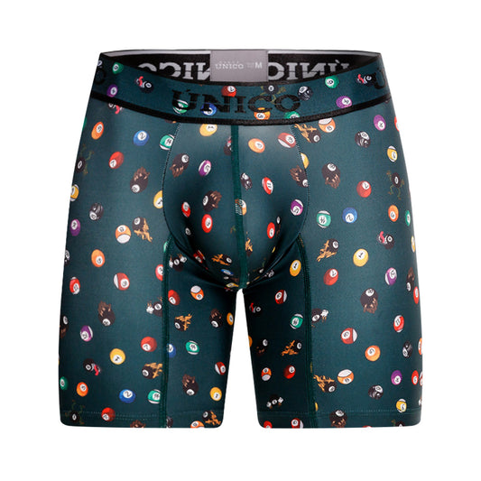 Boxer Unico Fun Billar Medio Microfibra
