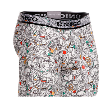 Boxer Unico Fun Botana Medio Microfibra