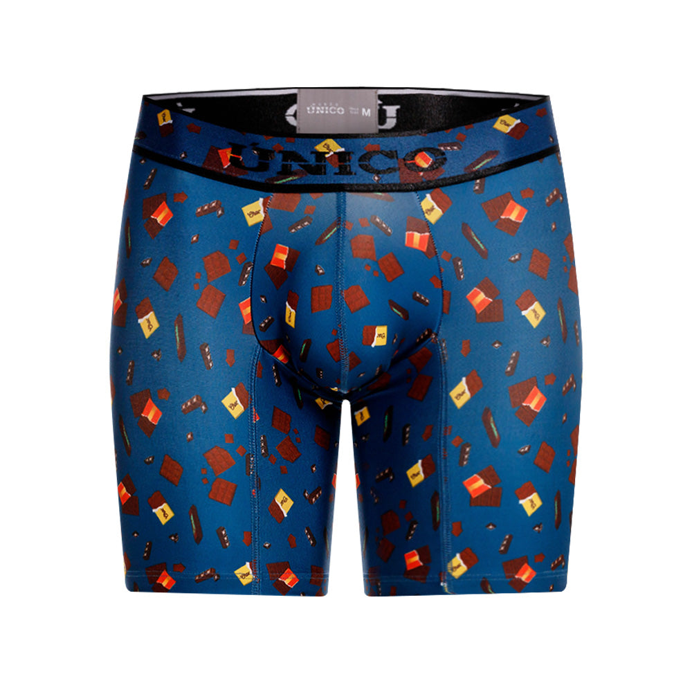 Boxer Unico Fun Chocolate Medio Microfibra