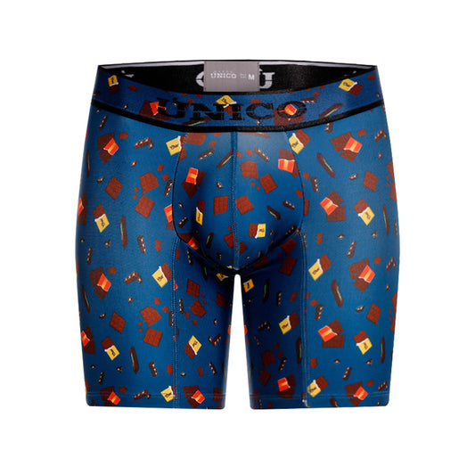 Boxer Unico Fun Chocolate Medio Microfibra