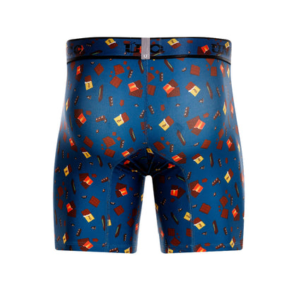 Boxer Unico Fun Chocolate Medio Microfibra