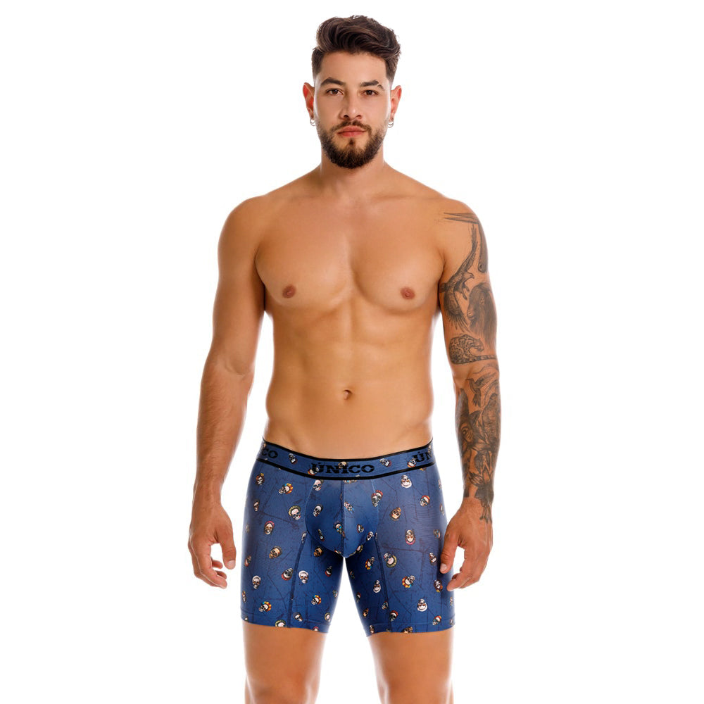 Boxer Unico Fun Craneo Medio Microfibra