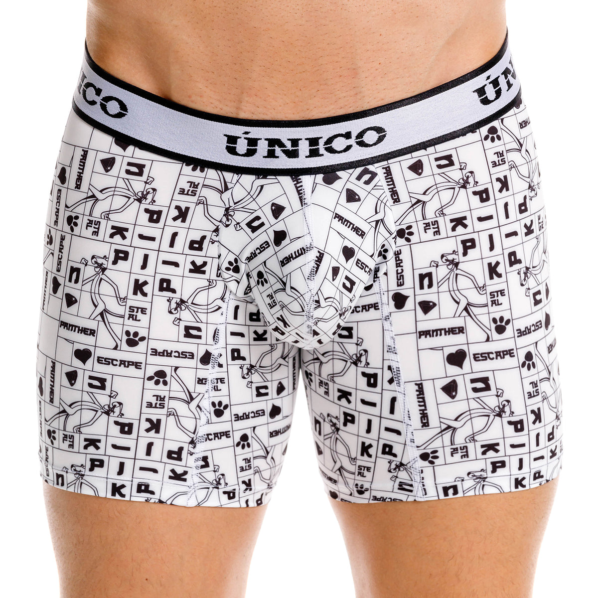 Boxer Unico Fun Pinkpanther Crucipanther Medio Microfibra