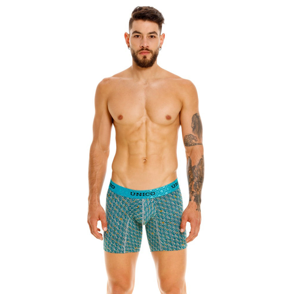 Boxer Unico Cubo Medio Microfibra