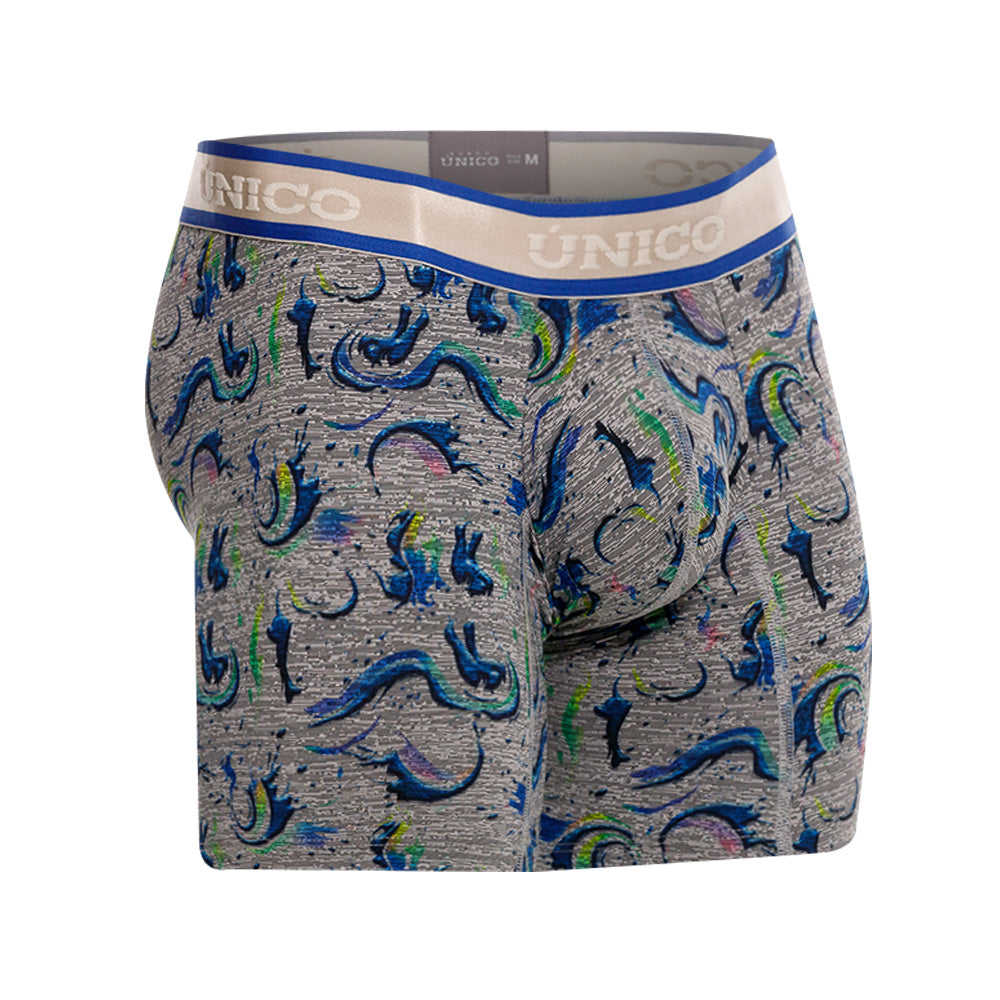 Boxer Unico Deslumbrante Medio Microfibra Jacquard