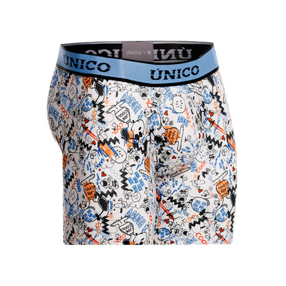 Boxer Unico Fun Drawing Medio Microfibra