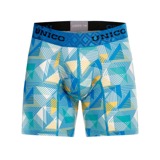 Boxer Unico Escaleno Medio Microfibra Microperforado
