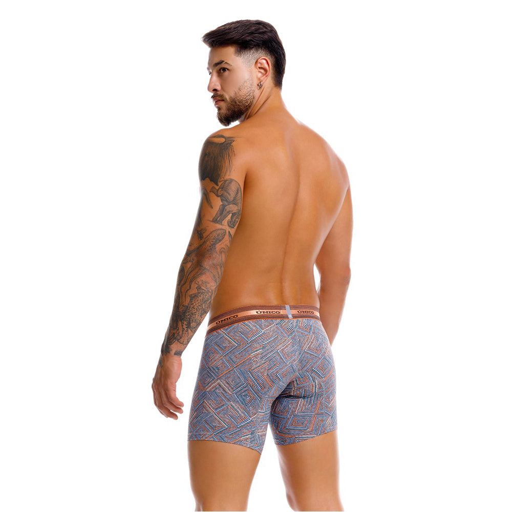Boxer Unico Escalonado Medio Microfibra