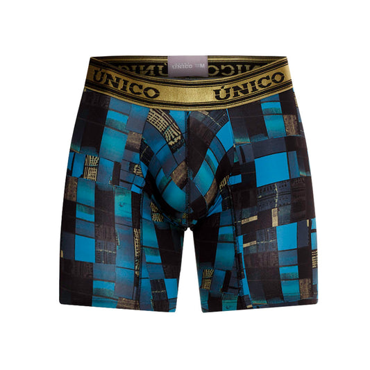 Boxer Unico Esquema Medio Microfibra
