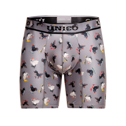 Boxer Unico Fun Galloneto Medio Microfibra