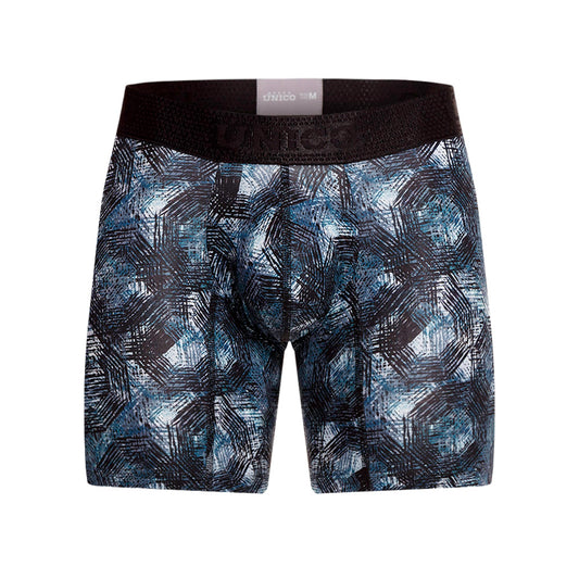 Boxer Unico Hexagonal Medio Microfibra