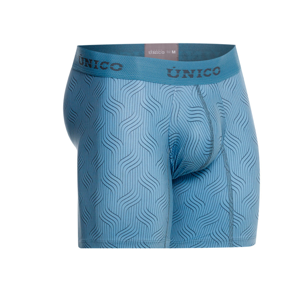 Boxer Unico Leñoso Medio Microfibra