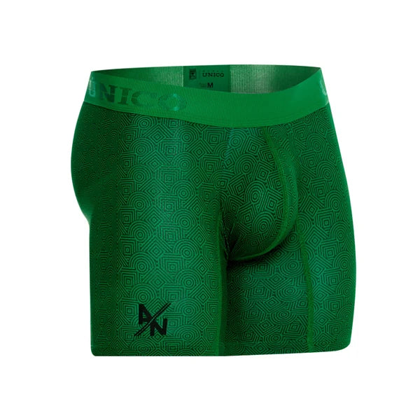 Boxer Unico Nacional Mi Verde Medio Microfibra