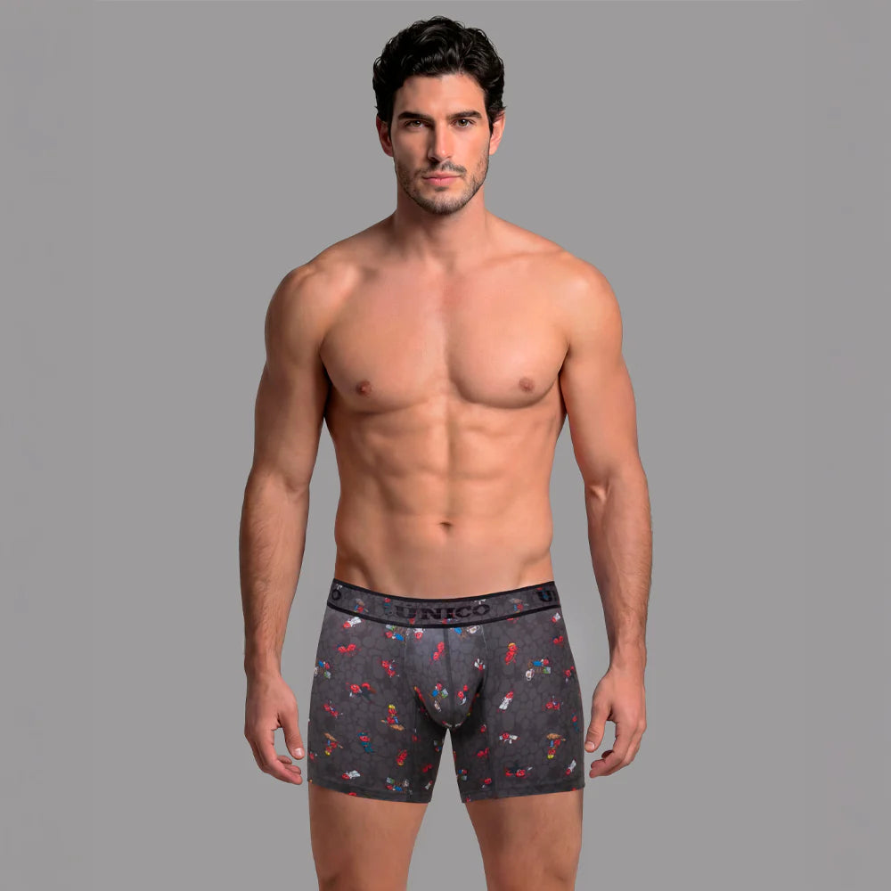 Boxer Unico Fun Obreros Medio Microfibra