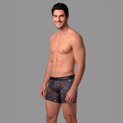 Boxer Unico Fun Obreros Medio Microfibra