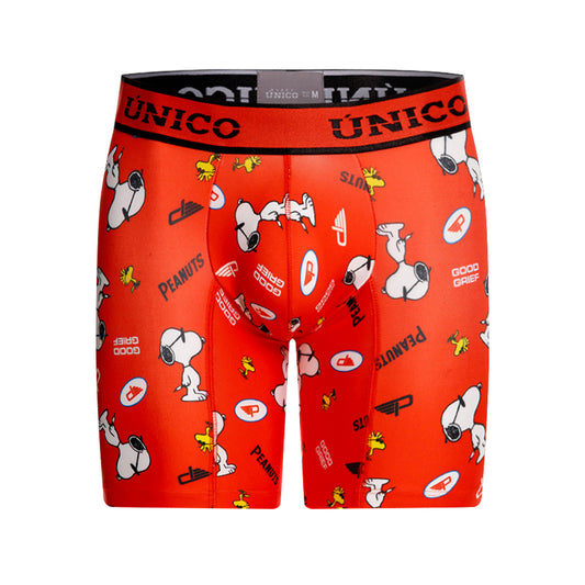 Boxer Unico Fun Peanuts Medio Microfibra