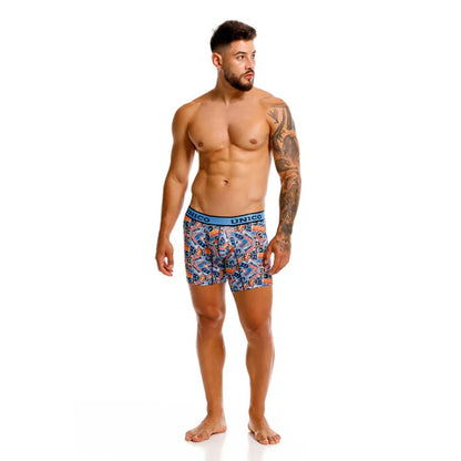 Boxer Unico Fun Hot Wheels Pits Medio Microfibra