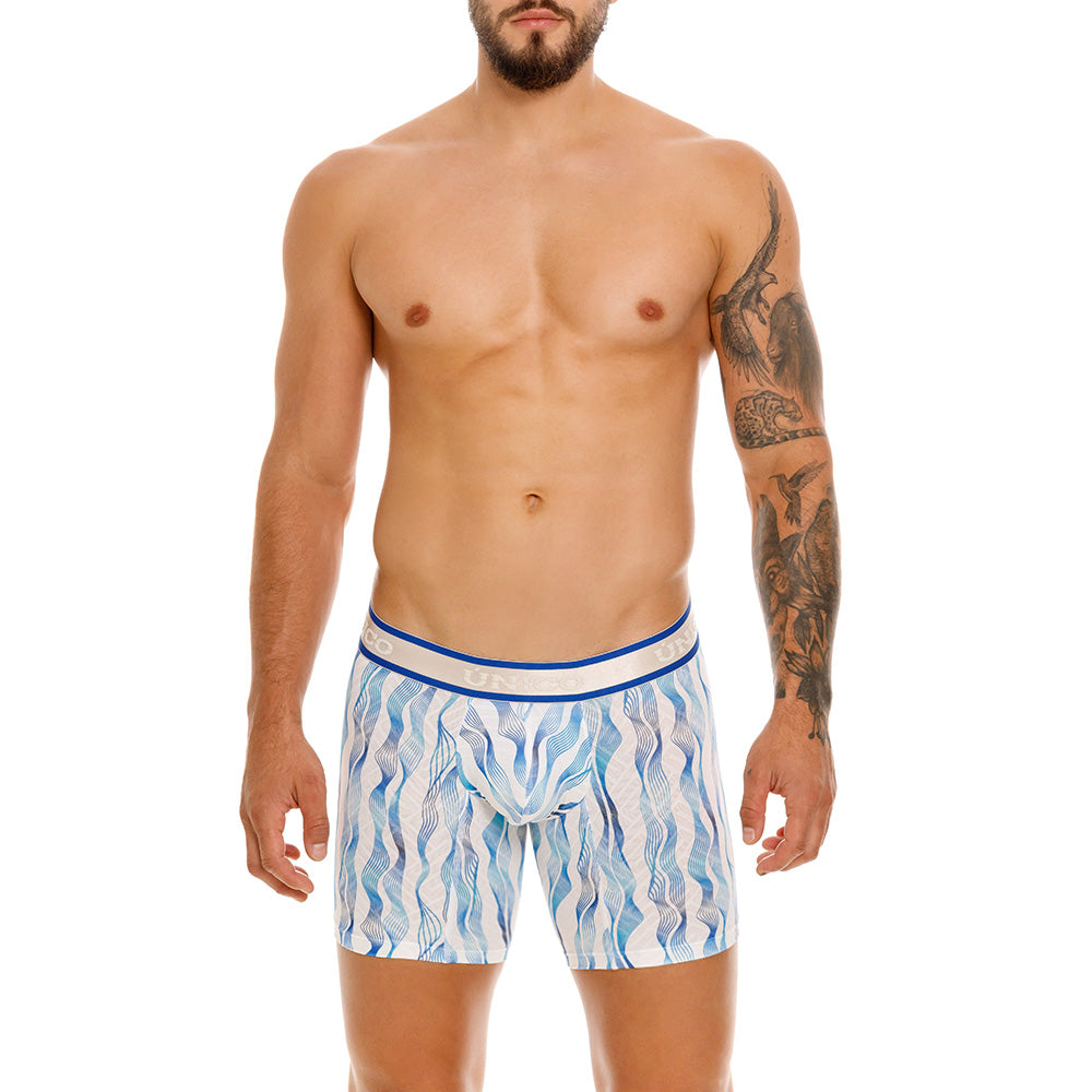 Boxer Unico Pomposo Medio Microfibra Jacquard