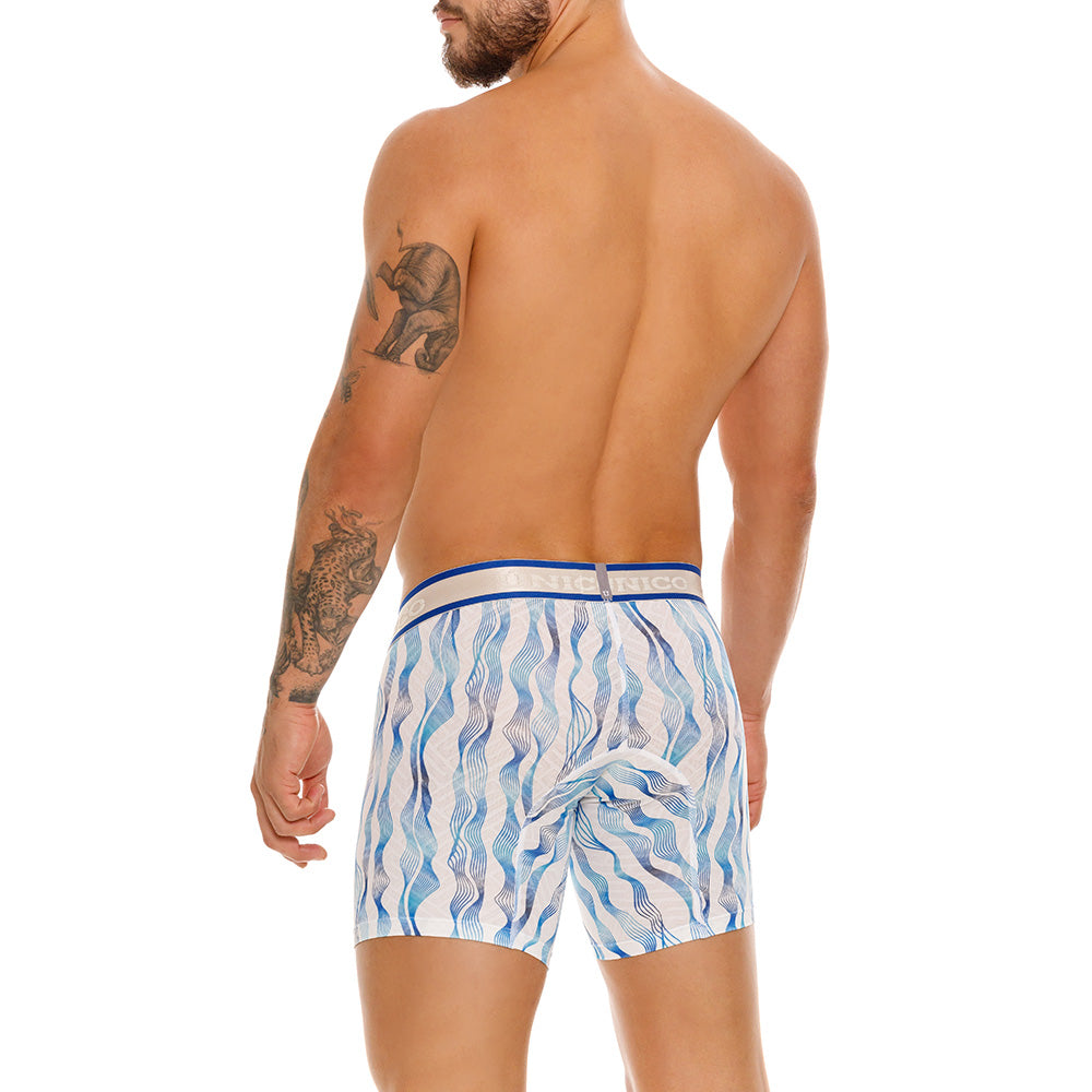 Boxer Unico Pomposo Medio Microfibra Jacquard