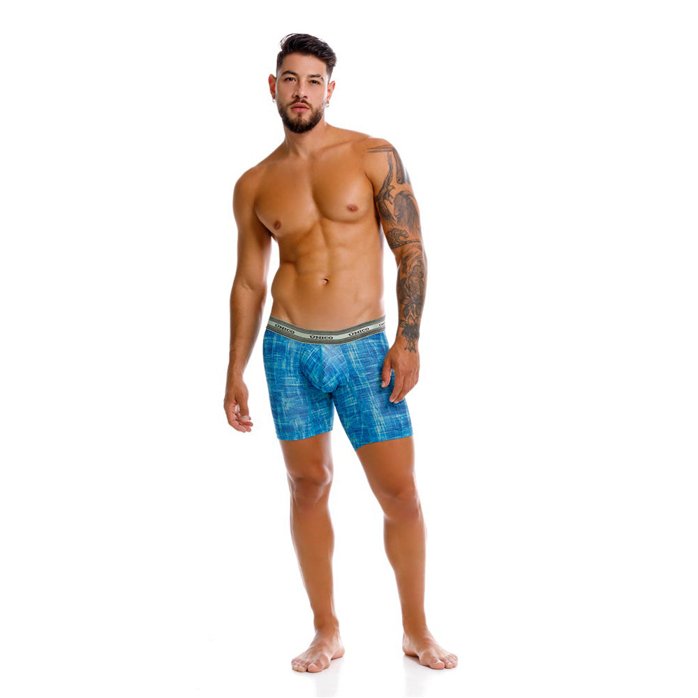 Boxer Unico Recamado Medio Microfibra
