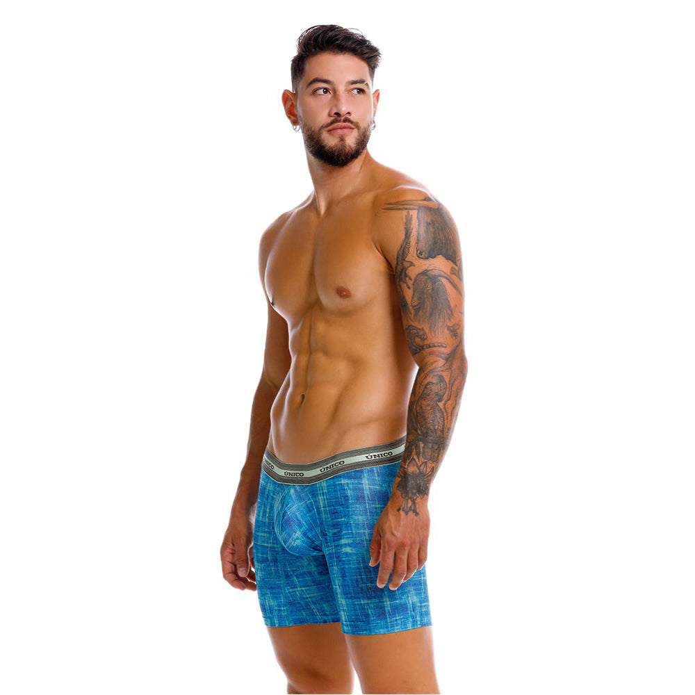 Boxer Unico Recamado Medio Microfibra