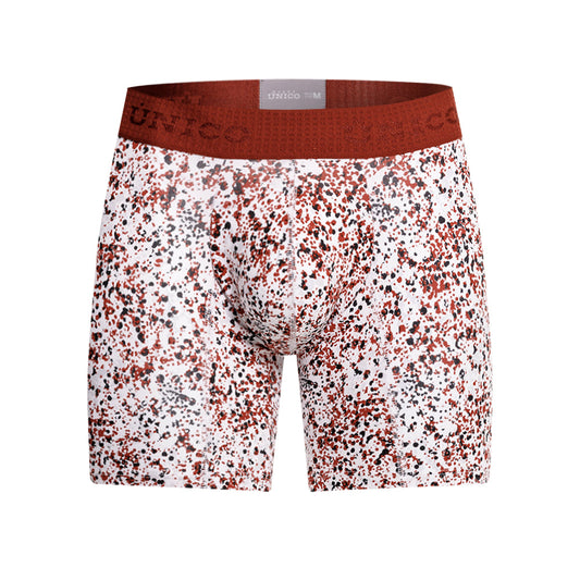 Boxer Unico Salpique Medio Algodon