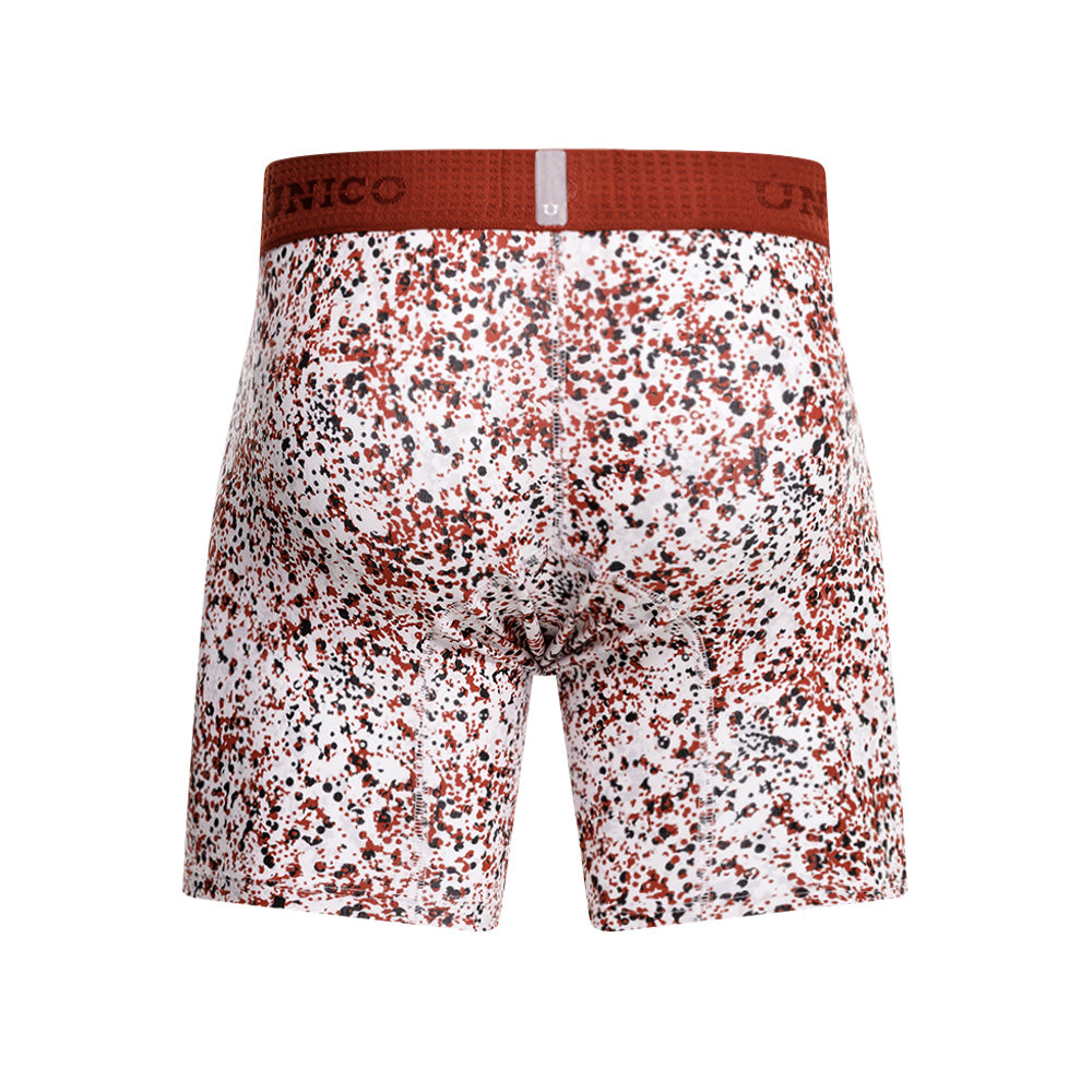 Boxer Unico Salpique Medio Algodon