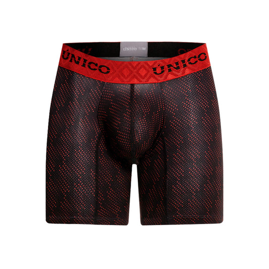 Boxer Unico Semitono Medio Microfibra Microperforado