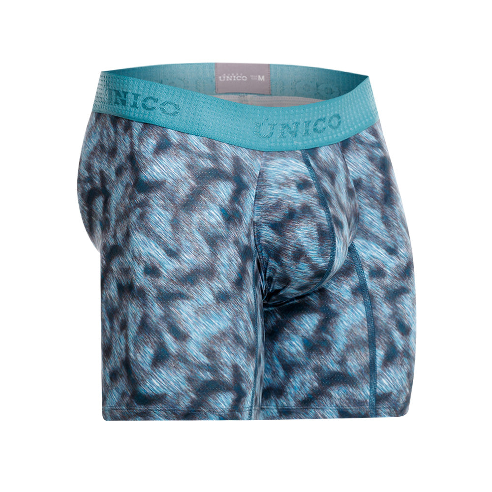 Boxer Unico Sesgado Medio Microfibra Microperforado