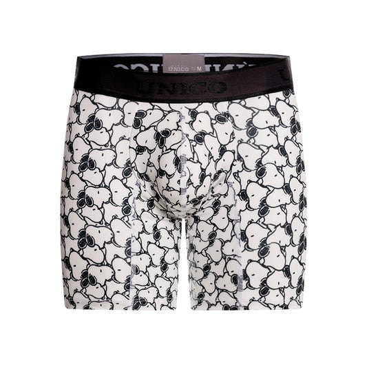 Boxer Unico Fun Snoopy Medio Microfibra