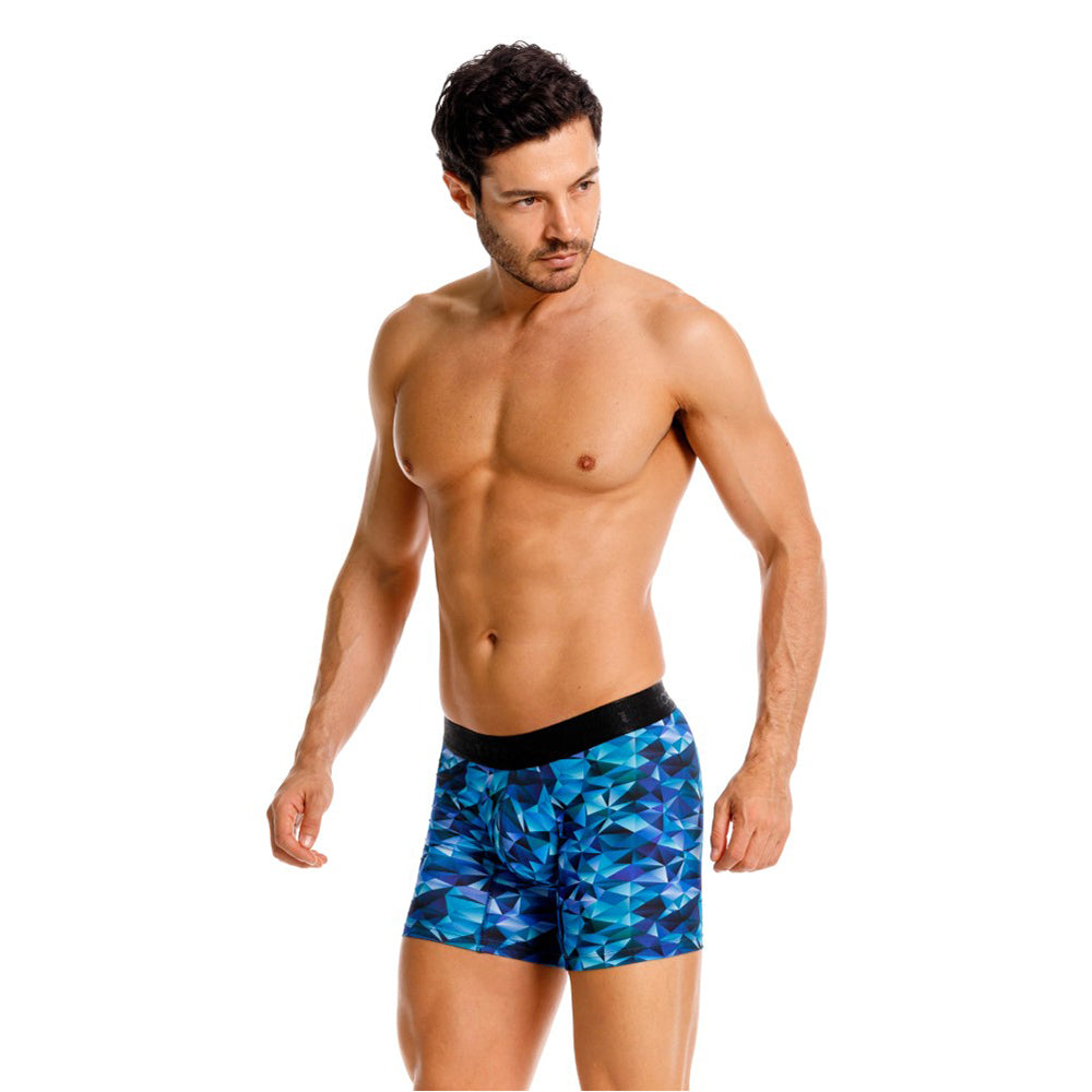 Boxer Unico Tanzanita Medio Microfibra Microperforado