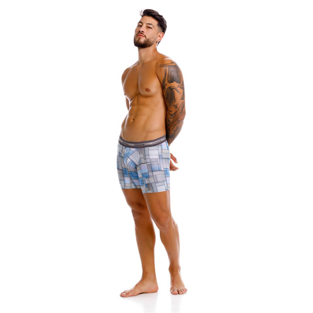Boxer Unico Viñeta Medio Microfibra