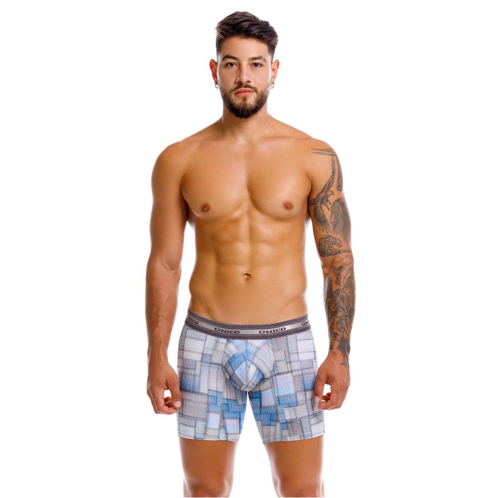 Boxer Unico Viñeta Medio Microfibra