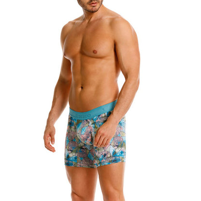 Boxer Unico Vitral Medio Microfibra