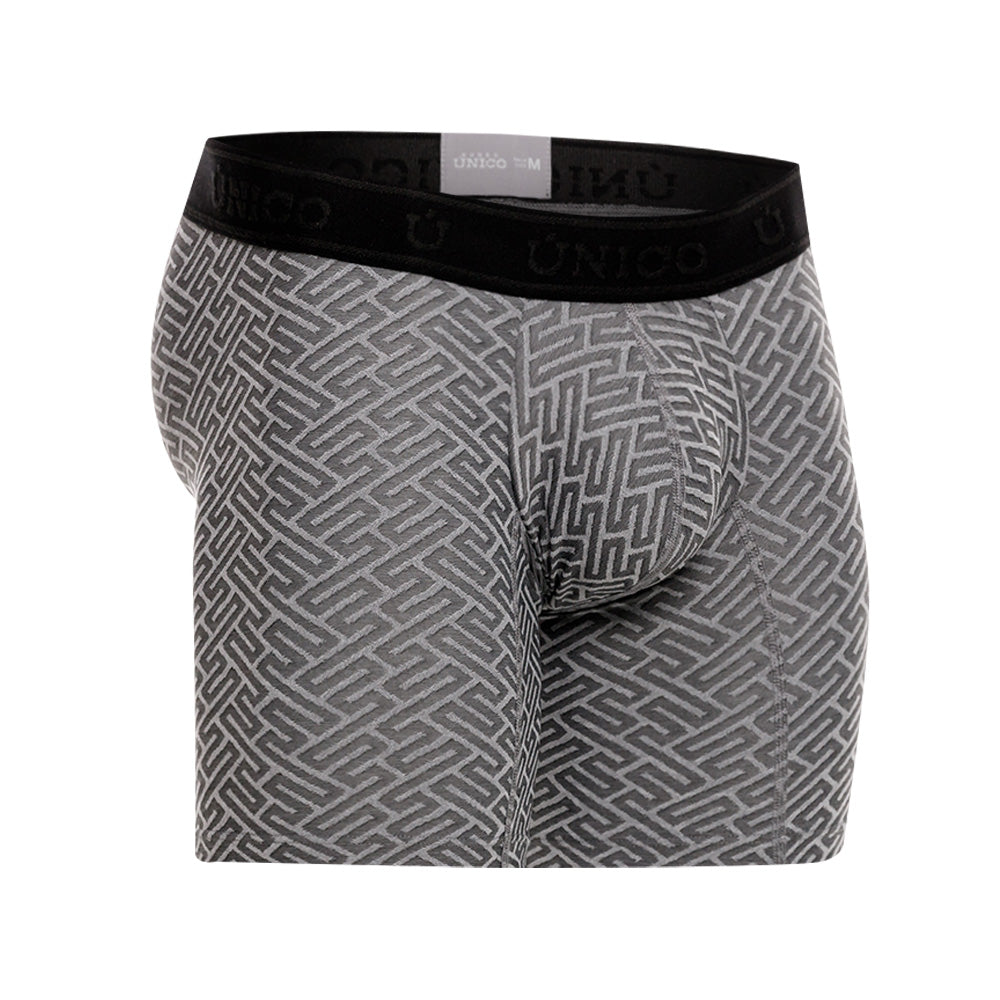 Boxer Unico Catleya Medio Microfibra Jacquard