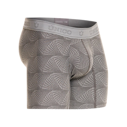 Boxer Unico Niebla Medio Microfibra Jacquard