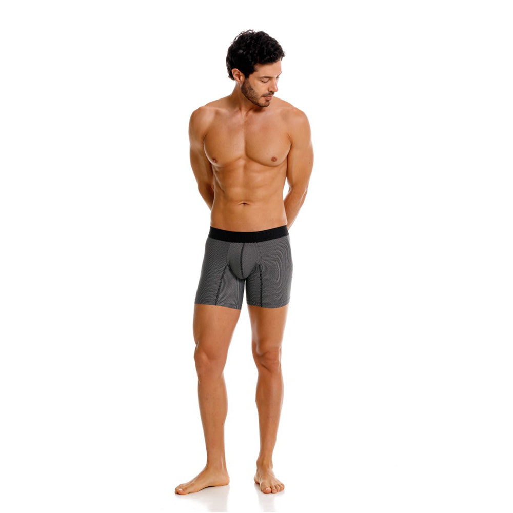 Boxer Unico Noirline Medio Microfibra Jacquard