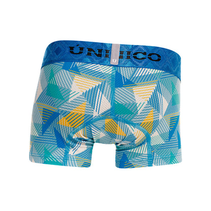 Boxer Unico Junior Escaleno Medio Microfibra Microperforado