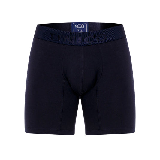 Boxer Unico Clasico Ebano A23 Medio Algodon Azul Oscuro