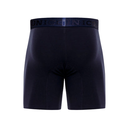 Boxer Unico Clasico Ebano A23 Medio Algodon Azul Oscuro