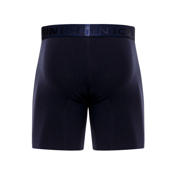 Boxer Unico Clasico Ebano A23 Medio Algodon Azul Oscuro