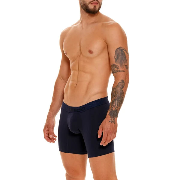 Boxer Unico Clasico Ebano A23 Medio Algodon Azul Oscuro