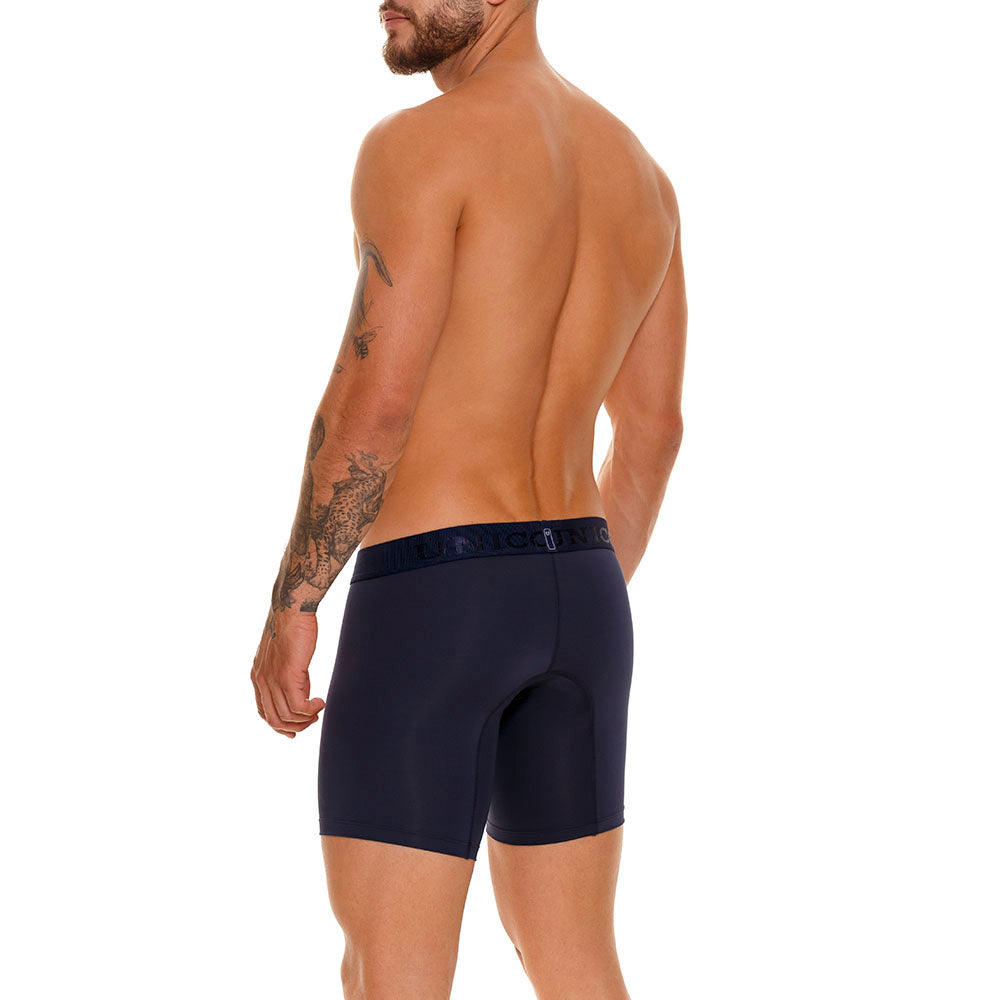 Boxer Unico Clasico Ebano M23 Medio Microfibra Azul Oscuro