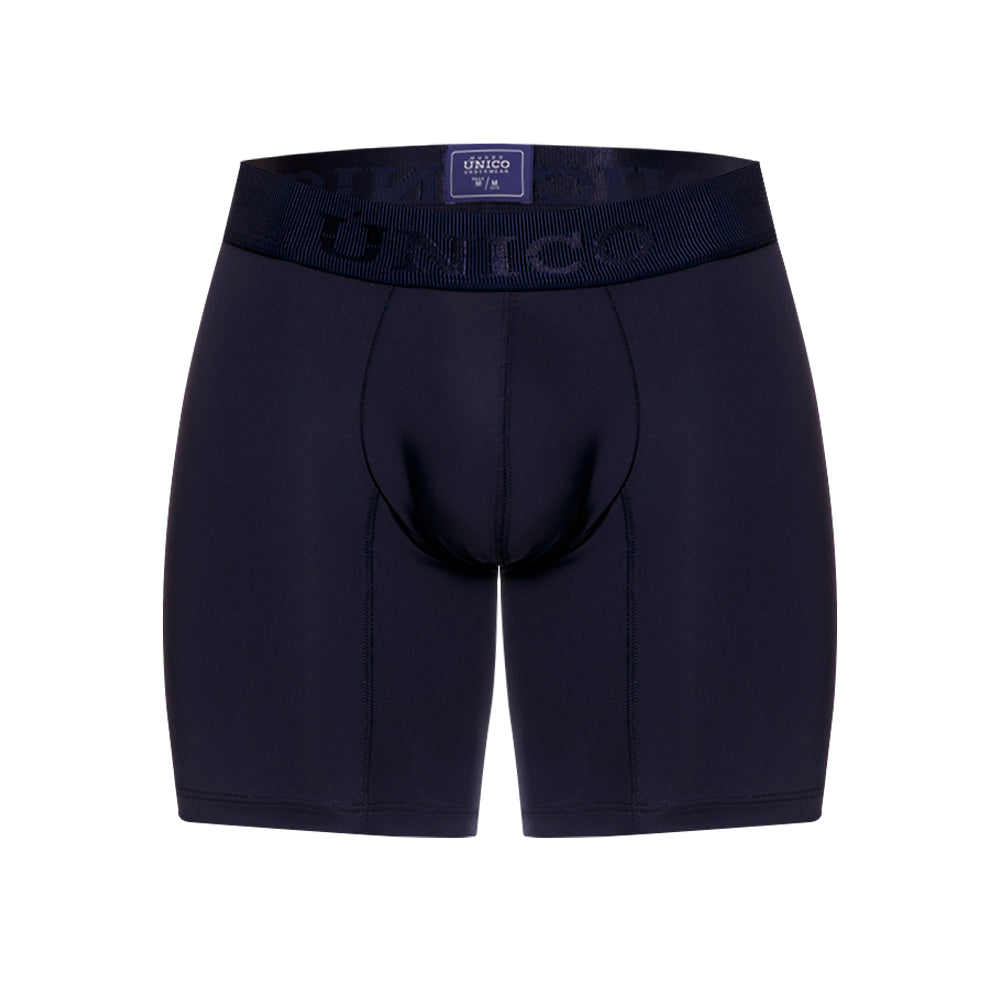 Boxer Unico Clasico Ebano M23 Medio Microfibra Azul Oscuro