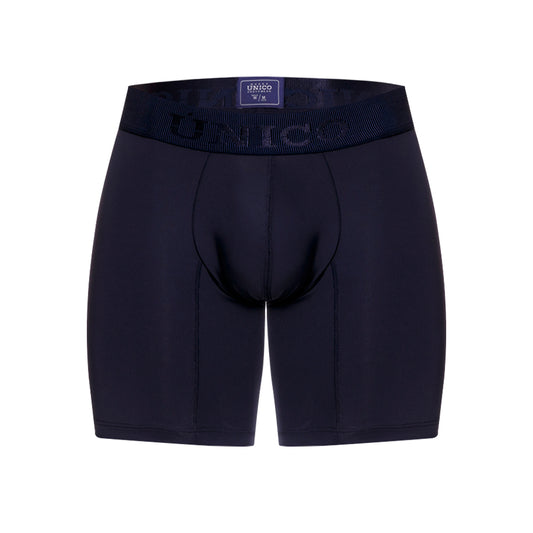 Boxer Unico Clasico Ebano M23 Medio Microfibra Azul Oscuro