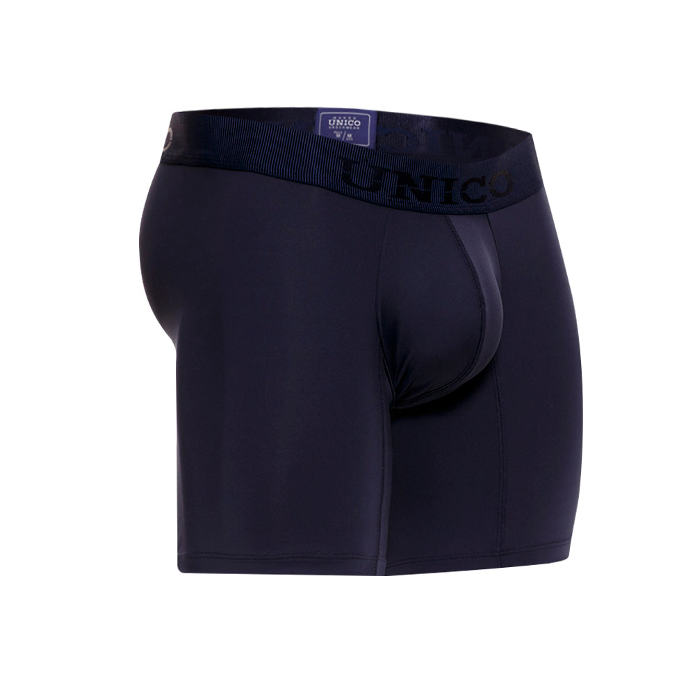 Boxer Unico Clasico Ebano M23 Medio Microfibra Azul Oscuro