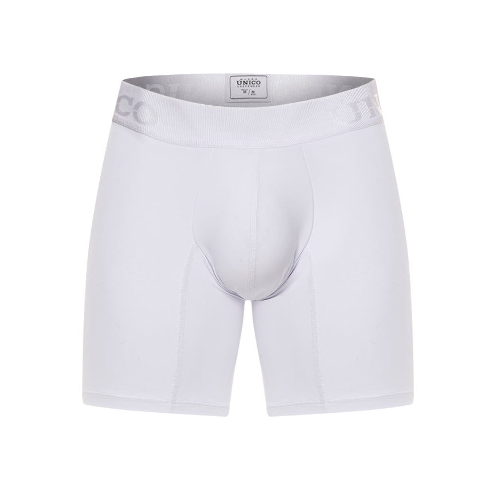 Boxer Unico Clasico Tilo A23 Medio Algodon Blanco