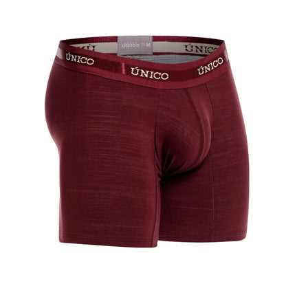 Boxer Unico Granate Medio Algodon
